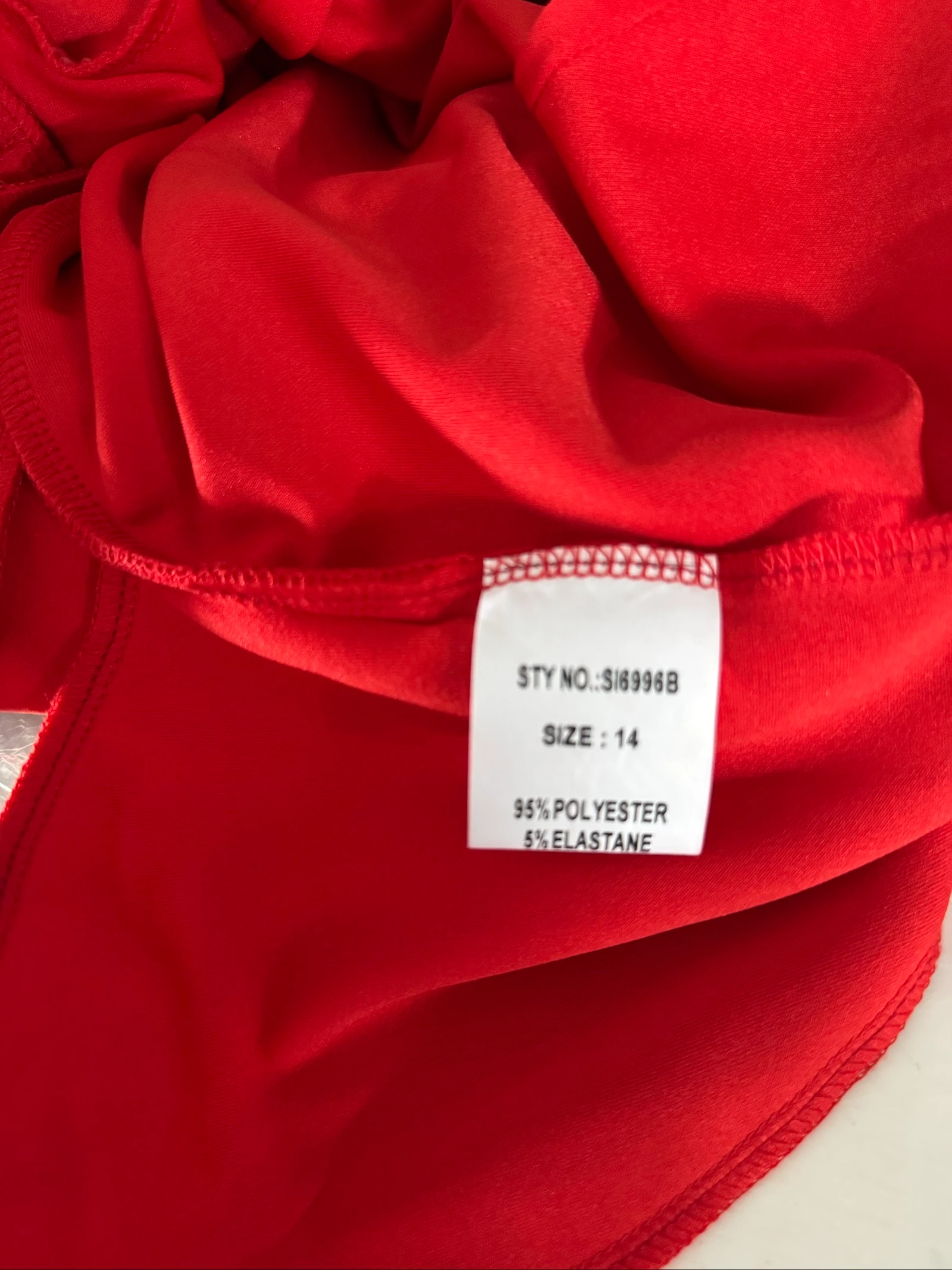 Girl In Mind rode jumpsuit nieuw met labels maat 42 – photo 10